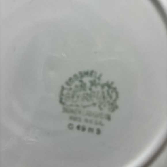 Vtg Homer Laughlin Dubarry Eggshell Nautilus Square Salad Plate H47N5 USA - Picture 6 of 9